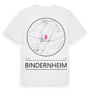 Bindernheim t-shirt – ekologisk bomull t-shirt från Pinshirt