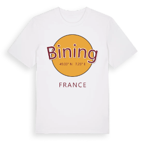Bining cirkel t-shirt – ekologisk bomull t-shirt från Pinshirt