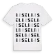 Bisel ordlek t-shirt
