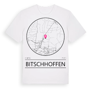 Bitschhoffen t-shirt – ekologisk bomull t-shirt från Pinshirt