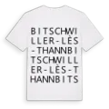 Bitschwiller-lès-Thann ordlek t-shirt