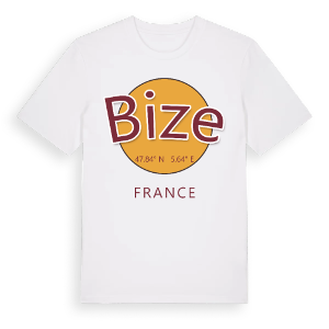 Bize cirkel t-shirt – ekologisk bomull t-shirt från Pinshirt