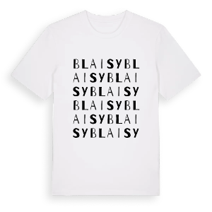 Blaisy ordlek t-shirt – ekologisk bomull t-shirt från Pinshirt