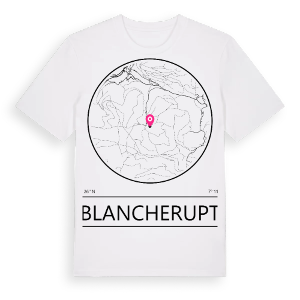Blancherupt t-shirt – ekologisk bomull t-shirt från Pinshirt