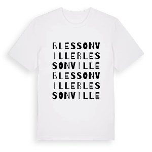 Blessonville ordlek t-shirt – ekologisk bomull t-shirt från Pinshirt