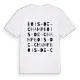 Bois-de-Champ ordlek t-shirt