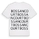 Bossancourt ordlek t-shirt