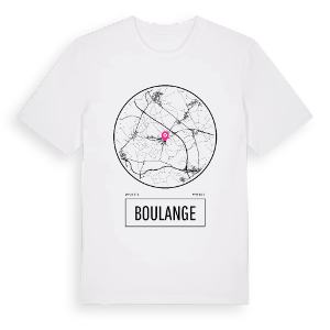 Boulange t-shirt – ekologisk bomull t-shirt från Pinshirt