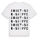 Boult-sur-Suippe ordlek t-shirt