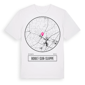 Boult-sur-Suippe t-shirt – ekologisk bomull t-shirt från Pinshirt