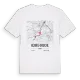 Bourg-Bruche karta t-shirt