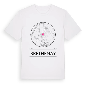 Brethenay t-shirt – ekologisk bomull t-shirt från Pinshirt