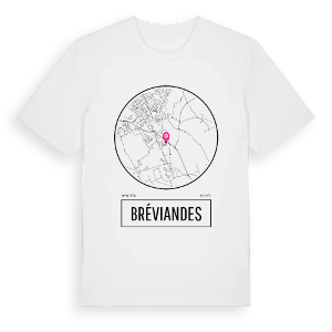 Bréviandes t-shirt – ekologisk bomull t-shirt från Pinshirt