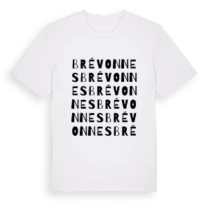 Brévonnes ordlek t-shirt – ekologisk bomull t-shirt från Pinshirt