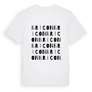 Bricon ordlek t-shirt – ekologisk bomull t-shirt från Pinshirt