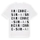 Brienne-sur-Aisne ordlek t-shirt