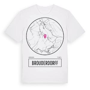 Brouderdorff t-shirt – ekologisk bomull t-shirt från Pinshirt