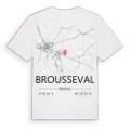 Brousseval karta t-shirt