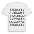 Brousseval ordlek t-shirt