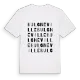 Bulgnéville ordlek t-shirt