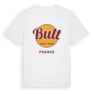 Bult cirkel t-shirt – ekologisk bomull t-shirt från Pinshirt