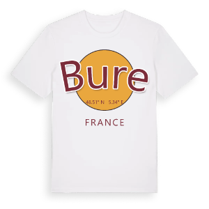 Bure cirkel t-shirt – ekologisk bomull t-shirt från Pinshirt