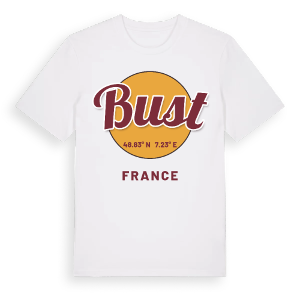 Bust cirkel t-shirt – ekologisk bomull t-shirt från Pinshirt