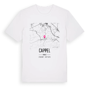 Cappel karta t-shirt – ekologisk bomull t-shirt från Pinshirt