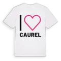 Jag älskar Caurel t-shirt stort tryck