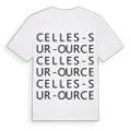 Celles-sur-Ource ordlek t-shirt