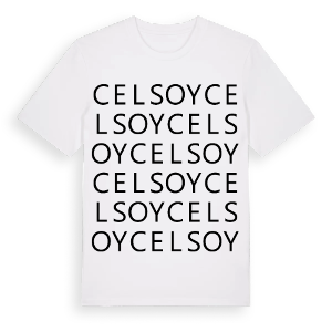 Celsoy ordlek t-shirt – ekologisk bomull t-shirt från Pinshirt