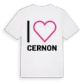 Jag älskar Cernon t-shirt stort tryck