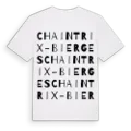 Chaintrix-Bierges ordlek t-shirt