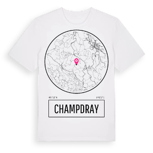 Champdray t-shirt – ekologisk bomull t-shirt från Pinshirt