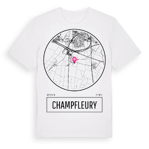 Champfleury t-shirt – ekologisk bomull t-shirt från Pinshirt