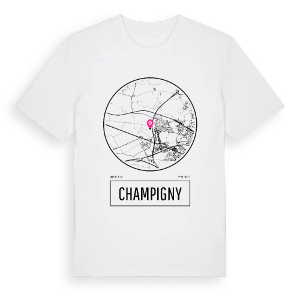 Champigny t-shirt – ekologisk bomull t-shirt från Pinshirt