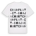 Champlat-et-Boujacourt ordlek t-shirt