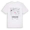 Champsevraine karta t-shirt