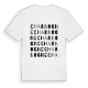 Charbogne ordlek t-shirt