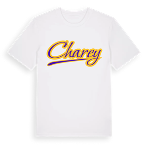 Charey baseball t-shirt – ekologisk bomull t-shirt från Pinshirt