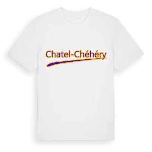 Chatel-Chéhéry baseball t-shirt – ekologisk bomull t-shirt från Pinshirt