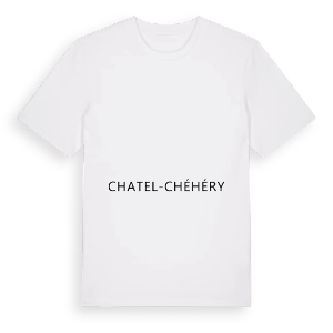 Jag älskar Chatel-Chéhéry t-shirt stort tryck – ekologisk bomull t-shirt från Pinshirt