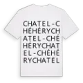 Chatel-Chéhéry ordlek t-shirt
