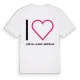 Jag älskar Châtel-Saint-Germain t-shirt stort tryck
