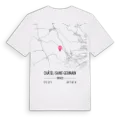 Châtel-Saint-Germain karta t-shirt