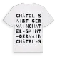 Châtel-Saint-Germain ordlek t-shirt