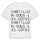 Châtillon-sous-les-Côtes ordlek t-shirt