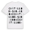 Châtillon-sur-Broué ordlek t-shirt