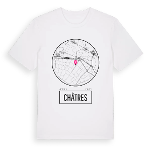 Châtres t-shirt – ekologisk bomull t-shirt från Pinshirt