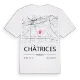 Châtrices karta t-shirt